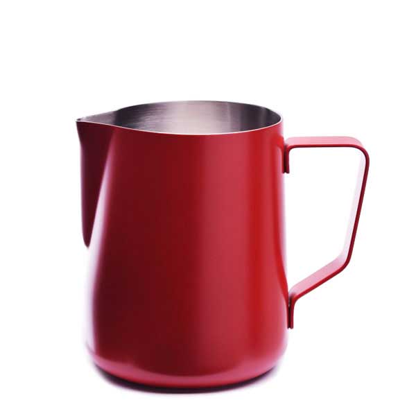 Бариста Кана за Мляко 350ml червена